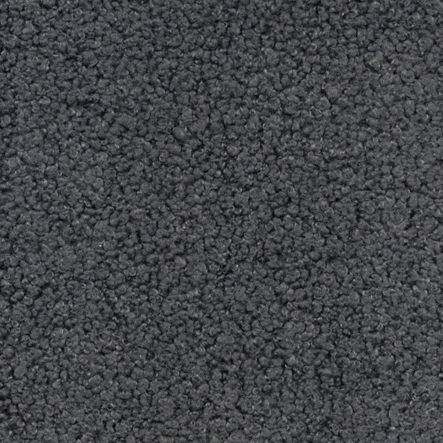 BUCKLEBERRY - Boucle Upholstery Fabric- Stone Charcoal - Uber Decor