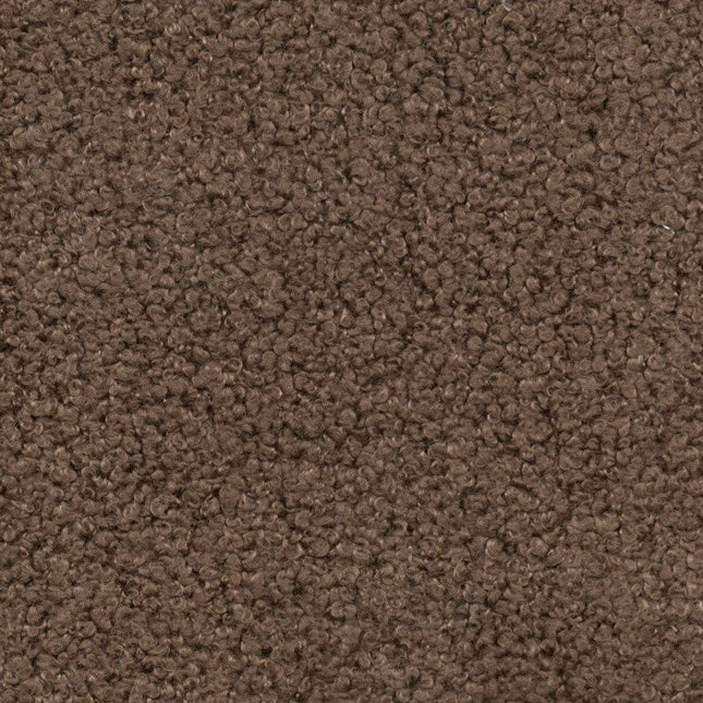 BUCKLEBERRY - Boucle Upholstery Fabric- Fawn Brown - Uber Decor