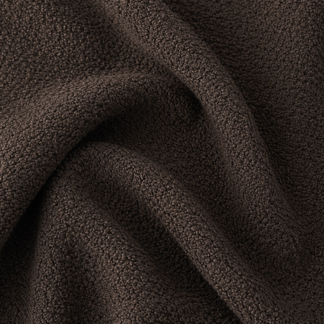 BUCKLEBERRY - Boucle Upholstery Fabric- Coffee Bean