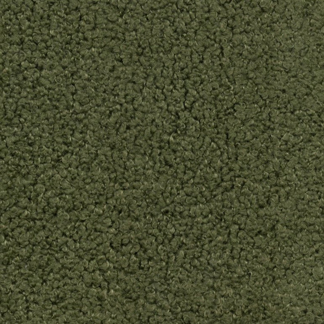 BUCKLEBERRY - Boucle Upholstery Fabric- Olive - Uber Decor