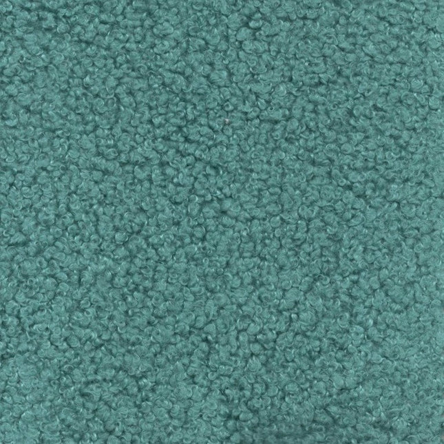 BUCKLEBERRY - Boucle Upholstery Fabric- Teal - Uber Decor