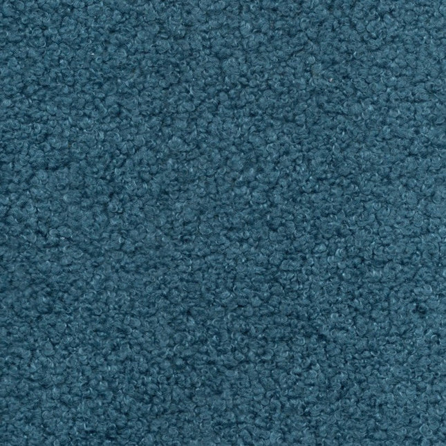 BUCKLEBERRY - Boucle Upholstery Fabric- Crystal Teal - Uber Decor