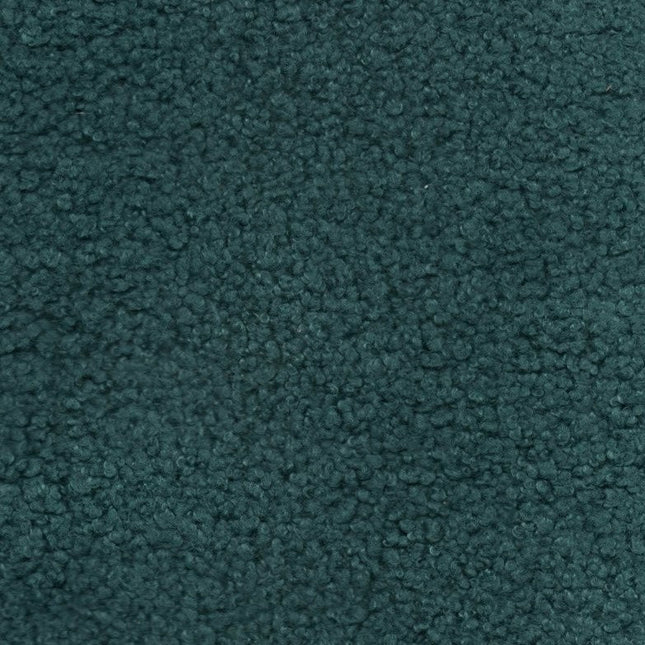 BUCKLEBERRY - Boucle Upholstery Fabric- Deep Teal - Uber Decor