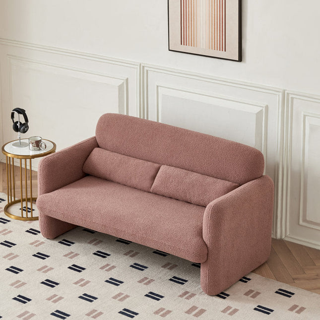 Quito 59" Soft Contour Couch – Modern Rounded Edge Sofa for Elevated Comfort & Style - Uber Decor
