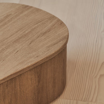 Belait Organic Coffee Table Contemporary Luxe Italian Inspired Minimal Designer Center Table Custom Finish Statement Table for Designer Studio