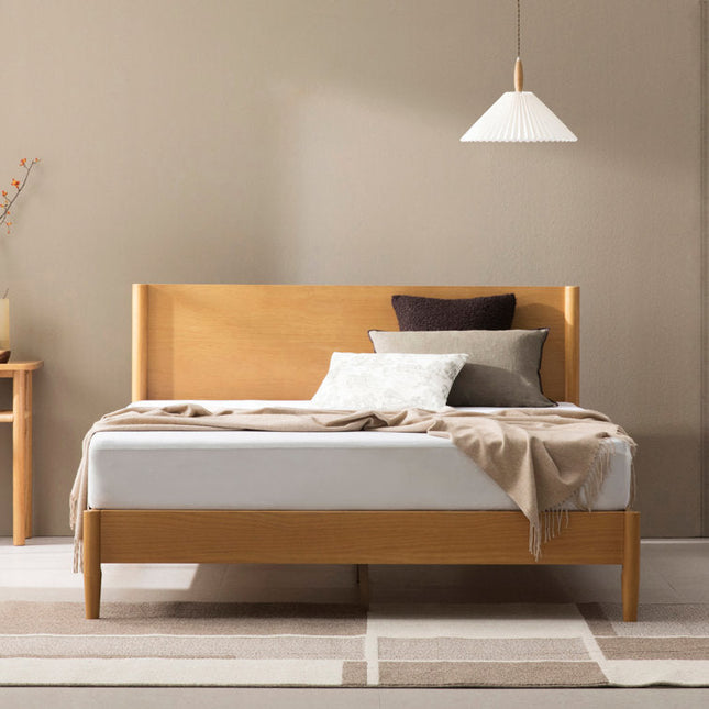 BirchAura Sleek Platform Customisable Bed for Minimalist Bedrooms - Uber Decor