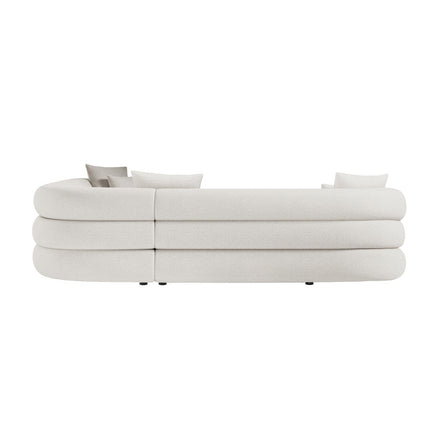 Lubeck Sculptural Sectional Sofa with Organic Silhouette Customisable Luxury Corner Couch for Elegant Contemporary Interiors