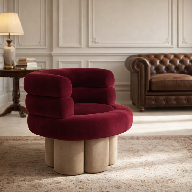 CLOUDFORM – Modern Sculptural Accent Chair for Living Room, Lounge & Boutique Spaces