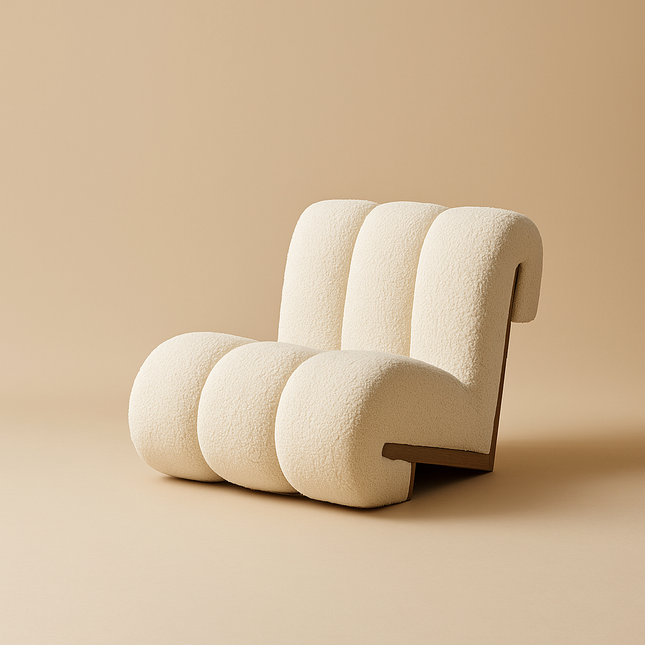 Alba Nest – Modern Lounge Chair for Living Room & Hotel Spaces - Uber Decor
