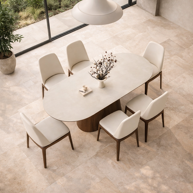 Havenmere Dining Table– Japandi  Inspired Elegance Meets Modern Comfort