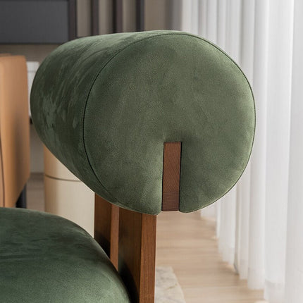 Siya Modern Unique Accent Chair with Backrest – Nordic Living Room Furniture - Uber Decor