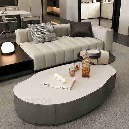 Nile Alto Nordic Japanese Minimalist Coffee Table for Living Room, Reception Area and Outdoor