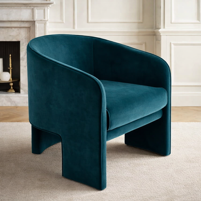 Luna Moda – Modern Accent Chair for Living Room & Lounge Spaces
