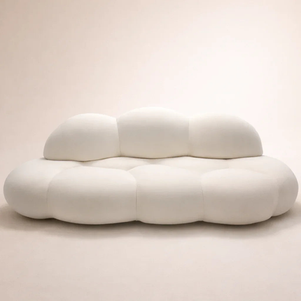 Tampere Modern Nordic Bean Bag Sofa Italian-Inspired Minimalist Lounge Seating for Living Room or Studio Spaces