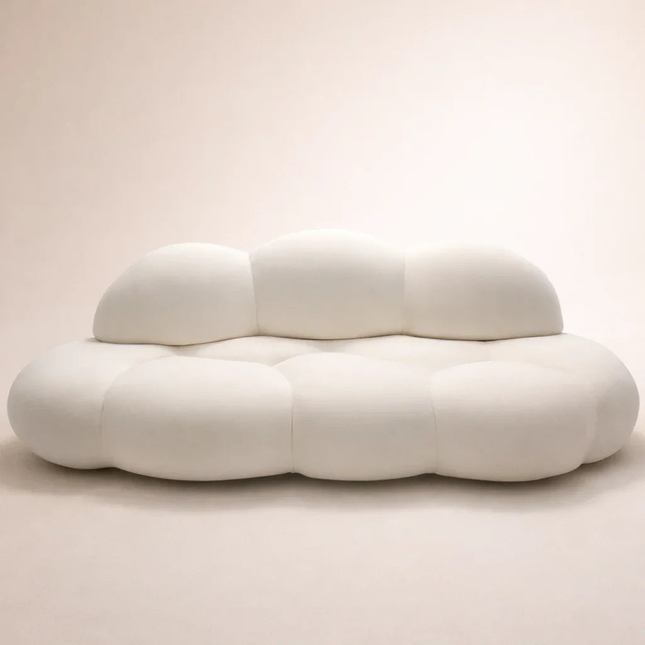 Tampere Modern Nordic Bean Bag Sofa Italian-Inspired Minimalist Lounge Seating for Living Room or Studio Spaces