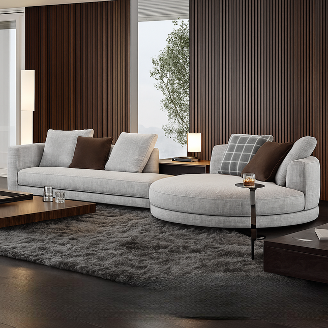 Lisbon Luxe - Contemporary & European Style - Luxury Sofa - For Living Room or Lounge Area - Uber Decor
