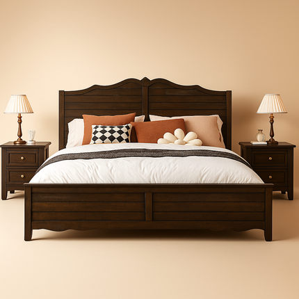 Timbercrest Heirloom Bed – Crafted for Timeless Tradition - Uber Decor
