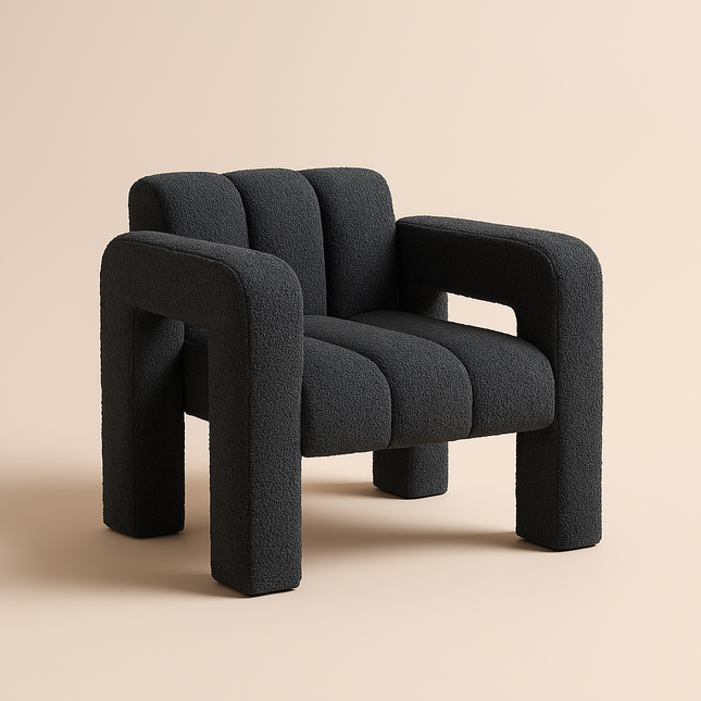 Avira Regal Bedroom Accent Chair - Comfy Reading Nook Chair for Home - Uber Decor