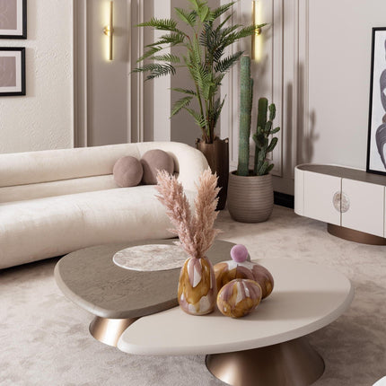 SereneCurve Luxury Boucle Couch - Contemporary 3-Seater Sofa with Modern Design - Uber Decor