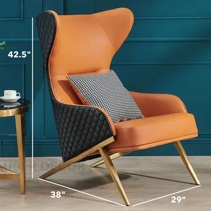 Nordic Luxe Recliner Set – Modern Lounge Chair with Ottoman for Living Room & Hotel Lounge - Uber Decor